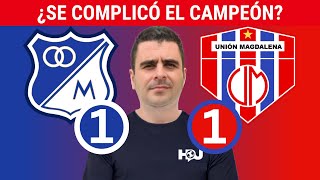 Millonarios 11 Unión Magdalena  Liga Dimayor 2023II  Resumen Goles Táctica por Juan F Cadavid [upl. by Atilegna]