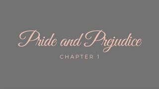 Pride and Prejudice  Chapter 1 Audiobook [upl. by Ilarin]