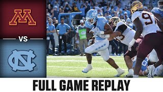 Minnesota vs North Carolina Full Game Replay  2023 ACC Football [upl. by Ulick915]