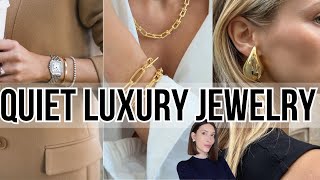 BEST QUIET LUXURY JEWELRY TRENDS you will LOVE to wear everyday [upl. by Ultun]