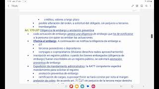 Epecial de INTERVENCIÓN T52 Desarrollo del procedimiento de apremioTema esquema [upl. by Canty]