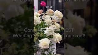 Australias Favourite WeddingExpos FREE ENTRY weddinginspiration engaged bridetobe [upl. by Zoila]