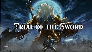 Zelda Breath of the Wild Trial of the Sword FIRST TRY stream [upl. by Eerahc]