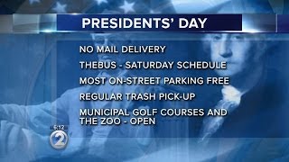 Presidents Day holiday schedule [upl. by Alviani]