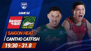 🔴 Livestream Saigon Heat  Cantho Catfish  Game 60  Giải bóng rổ chuyên nghiệp Việt Nam  VBA 2024 [upl. by Garey361]