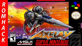 ⬇️🎮Axelay MSU1 New Remix Snes Longplay [upl. by Shelah]