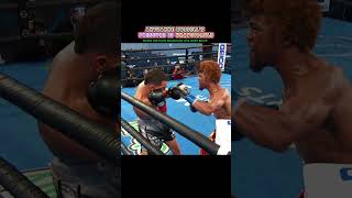 Jovanie Santiago VS Antuanne Russell  Boxing Fight Highlights boxing action sports combat [upl. by Ahcila]