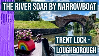 The River Soar by Narrowboat  Trent Lock to Loughborough [upl. by Aliled]