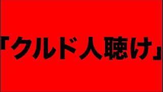 【緊急】”クルド問題”についてとある外国人が皆さんに伝えたい事。 [upl. by Durware]