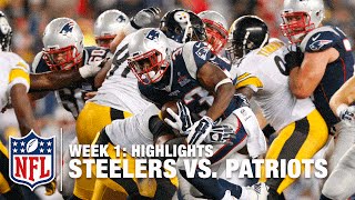 Steelers vs Patriots  Week 1 Highlights  NFL [upl. by Nitsid]