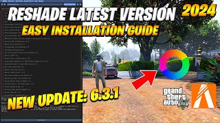 FiveM How To Install ReShade New Update v631  ReShader 631  ReShader Latest Version 631 [upl. by Harbert]