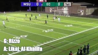 Endicott mens soccer vs Westfield State [upl. by Nylessej185]