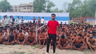 Gaya ARO Bharti Ground  Indian Army Physical 1600m Running Trayl  Running Tips and work Hindi [upl. by Hester952]