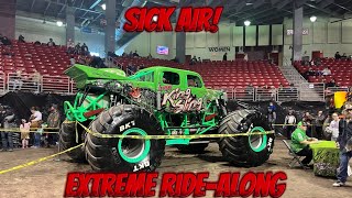 EXTREME King Sling RideAlong WDennis Anderson OG Grave Digger Driver [upl. by Anoid361]