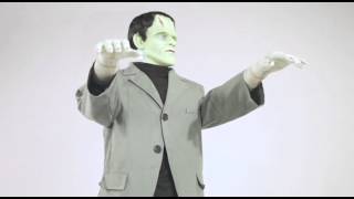 Lifesized Boris Karloff Frankenstein Animated Prop [upl. by Nanice]