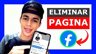 Como ELIMINAR una PAGINA de FACEBOOK Facil y Rapido😲 [upl. by Yobybab311]