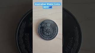 Rare Australian 2017 Medal 20 cent coins  Are they circulated or uncirculated  🇦🇺 [upl. by Rickert]