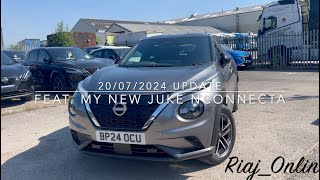 Nissan Juke Hybrid NConnecta Walkaround 71 MPG Trip Review amp New 2024 Vehicle Updates [upl. by Atikal675]