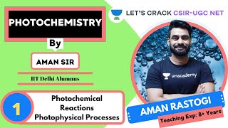 Photochemistry  Photochemical Reactions and Photophysical Processes  Chemical Sciences [upl. by Enelyad]