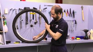 Bicycle Puncture Repair  Fixing A Flat Tyre Fast [upl. by Ahsiak]