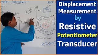 Resistive Potentiometer Transducer Working operation in Hindi [upl. by Seagrave]