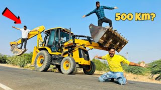 Challenge  Can This Monster JCB Runs 500 KM 😢  JCB ने सबकी हालत खराब करदी 😒 [upl. by Attennyl]