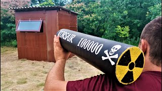 CORSAIR 100000☠️ in The Barn☢️ The Most Powerful Explosion on YouTube💥 [upl. by Rockefeller559]