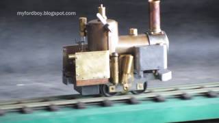 Cracker Steam Loco Part 4 Running on Steam [upl. by Novah]