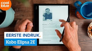 Kobo Elipsa 2E ereader  Eerste indruk [upl. by Lemhar]