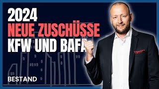 Förderung für Heizung und Sanierung KfW und BAFA ab 2024 baufinanzierung [upl. by Sebbie603]