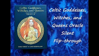 Celtic Goddesses Witches and Queens Oracle  Silent Flipthrough [upl. by Sutton]