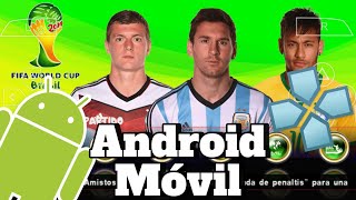 Descargar Pes 2014 Mundial para AndroidMóvil PPSSPP PRO EVOLUTION SOCCER MUNDIAL 2014 [upl. by Solly743]