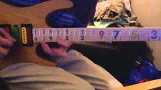 Serrana Played on a Paradise Guitars Jason Becker Signature Model [upl. by Anaic]