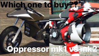 Oppressor mk1 vs mk2 which one to buywhich one is better [upl. by Barthelemy524]