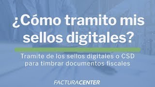 ¿Cómo tramito mis sellos digitales [upl. by Nace]