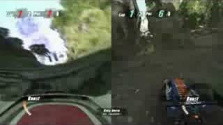 MotorStorm Pacific Rift Split Screen gameplay HD [upl. by Yecnuahc]