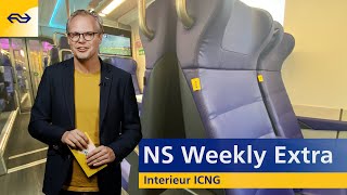 DIT is het INTERIEUR van de NIEUWE NSINTERCITY  NS Weekly Extra [upl. by Lucienne294]