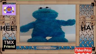 2006 Sesame Street Extreme Tickle Me TMX Cookie Monster Plush By FisherPrice [upl. by Yarazed657]