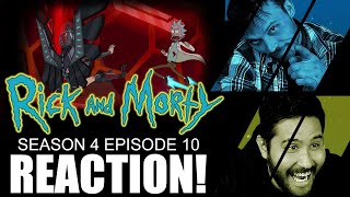 Rick and Morty 4x10 REACTION quotStar Mort Rickturn of the Jerriquot [upl. by Sualkin]