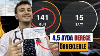 45 AYDA YKS DERECE YAPILIR MI ÖRNEKLERLE [upl. by Congdon]