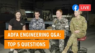 ADFA Engineering QampA Top 5 Questions [upl. by Haymo]