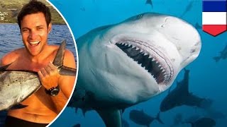 Shark attack at notorious hotspot Réunion island claims man’s life  TomoNews [upl. by Yarezed]