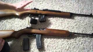 Ruger Mini 14 vs M1 Carbine [upl. by Liponis408]