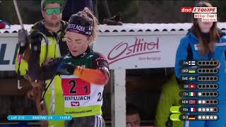 BIATHLON 2024 RELAIS MIXTE SIMPLE OSLOHOLMENKOLLEN 2024 [upl. by Ingelbert]