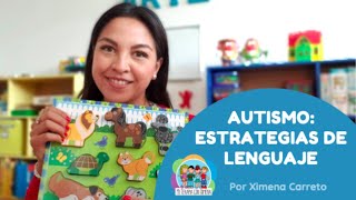 Estimulemos el lenguaje Autismo l ACTIVIDADES DE LENGUAJE l Mi terapia con Ximena [upl. by Heyman715]