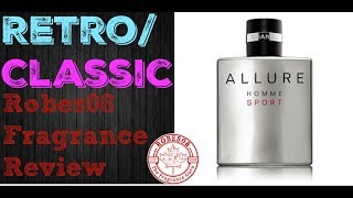 Allure Homme Sport by Chanel Fragrance Review 2004  Retro Series [upl. by Romeyn590]