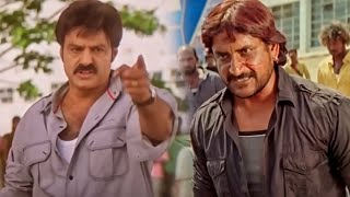 नंदमुरी बालकृष्ण का ख़तरनाक एक्शन सीन  Simha Movie Action Scene [upl. by Ahcsat]