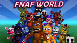 FNaF World OST  Underneath 2 Level 2 Glitch Theme Extended [upl. by Eaves928]