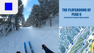 Upper Lehman The Most Fun Blue Run  Breckenridge [upl. by Nnylkoorb]