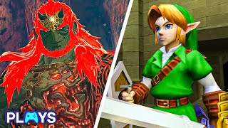 Every Zelda Game Ranked By Difficulty [upl. by Allerim]